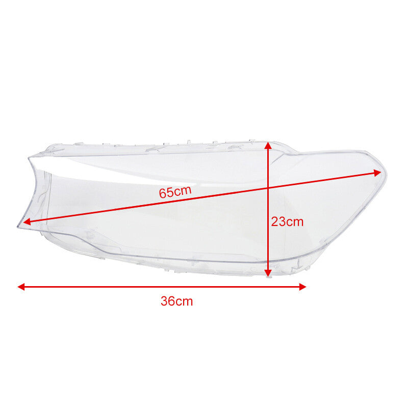 Pair Headlight Headlamp Lens Cover LH+RH For 5 Series for BMW G30 G31 G38 2017 2018
