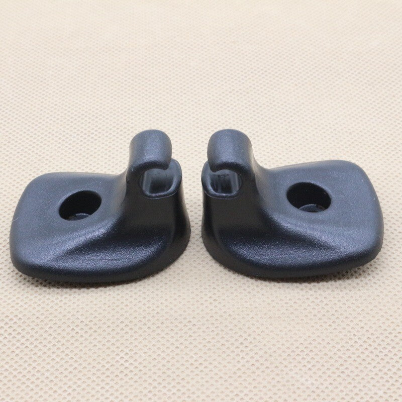 2 Black Inner Sunshade Clips LH and Right Side for 11-15 for Chrysler 200 for Dodge Avenger