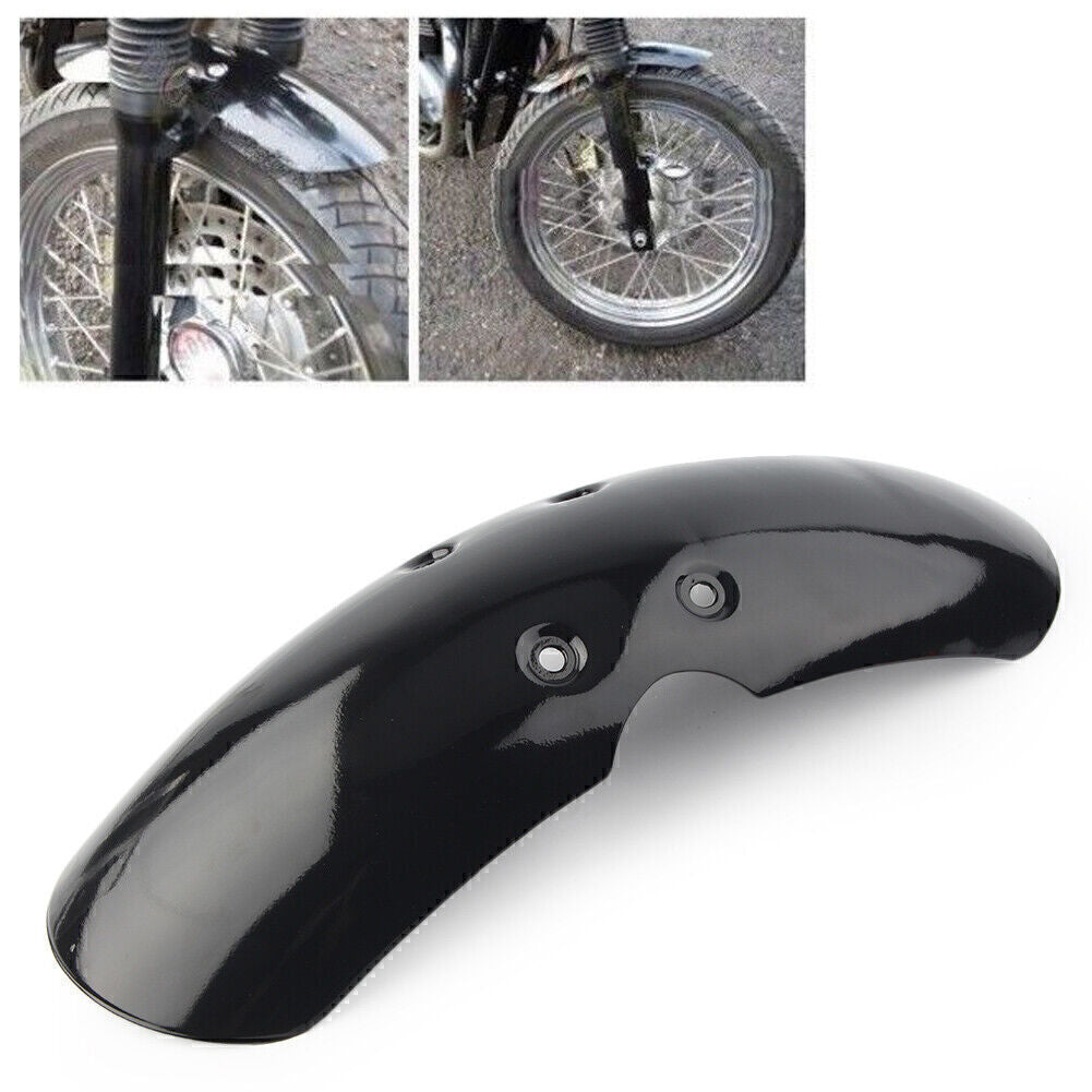 ABS Black Short Front Fender Mudguard For Scrambler / Thruxton 900 Q