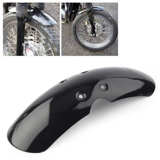 ABS Black Short Front Fender Mudguard For Scrambler / Thruxton 900 Q