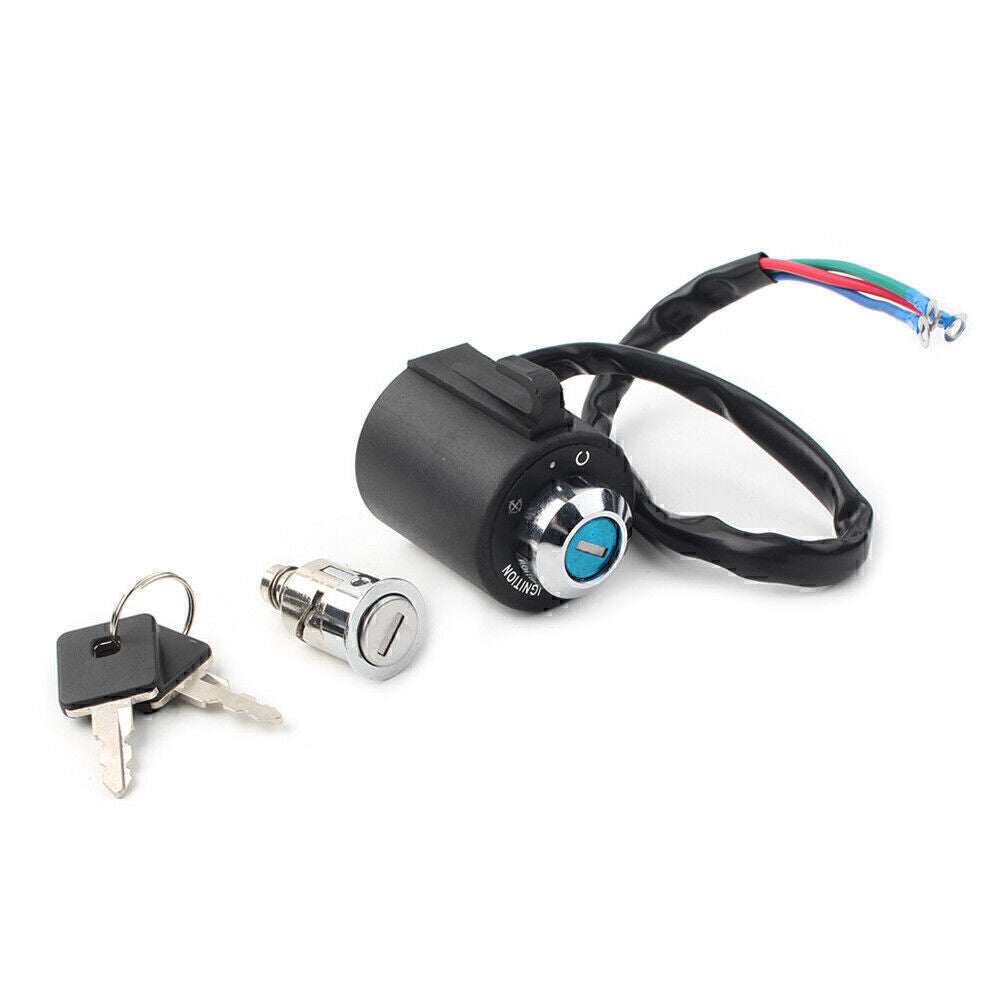 Ignition Key Switch Tail Box Lock Set for Harley Sportster XL 883 XL1200