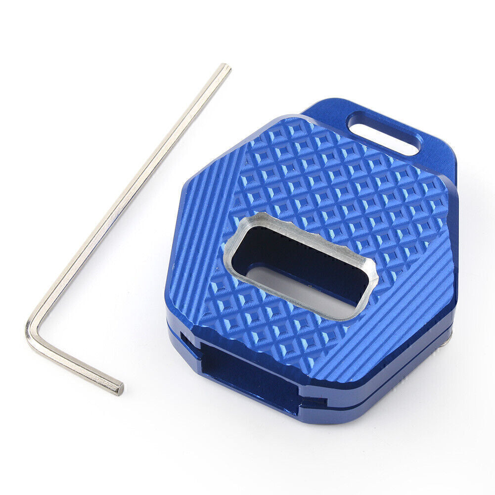 Fit for Kawasaki ZX6R ZX7R ZX9R ZX10R Blue CNC Key Shell Case Cover Motorcycle
