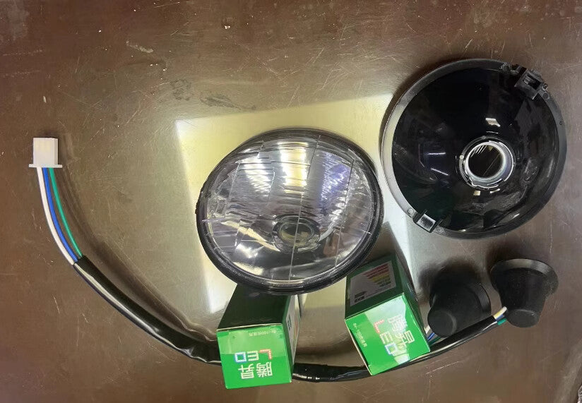 for HONDA Monkey BAJA Lamp Headlights DIO XR AF28 LED Zoomer Z50J JDM Parts