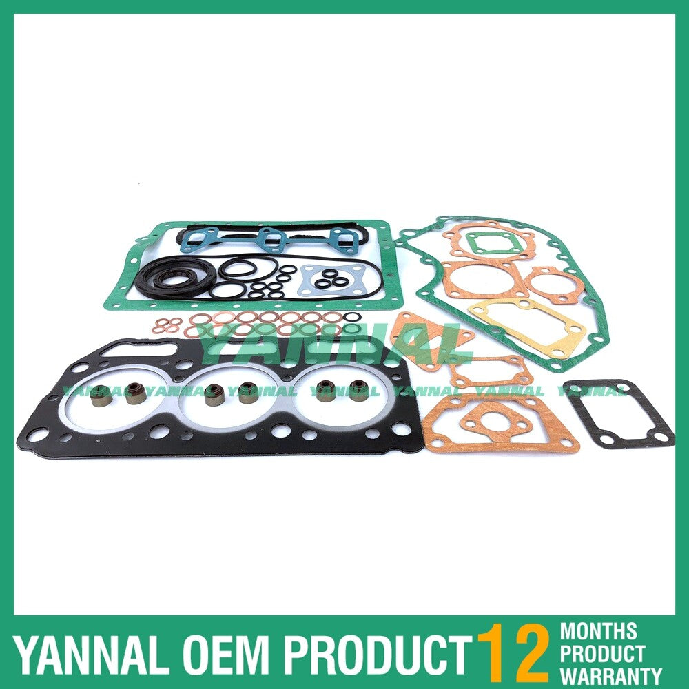 3T72L, 3T72HA, and 3T72HL full gasket kits are suitable for engine overhaul and reconstruction repair.