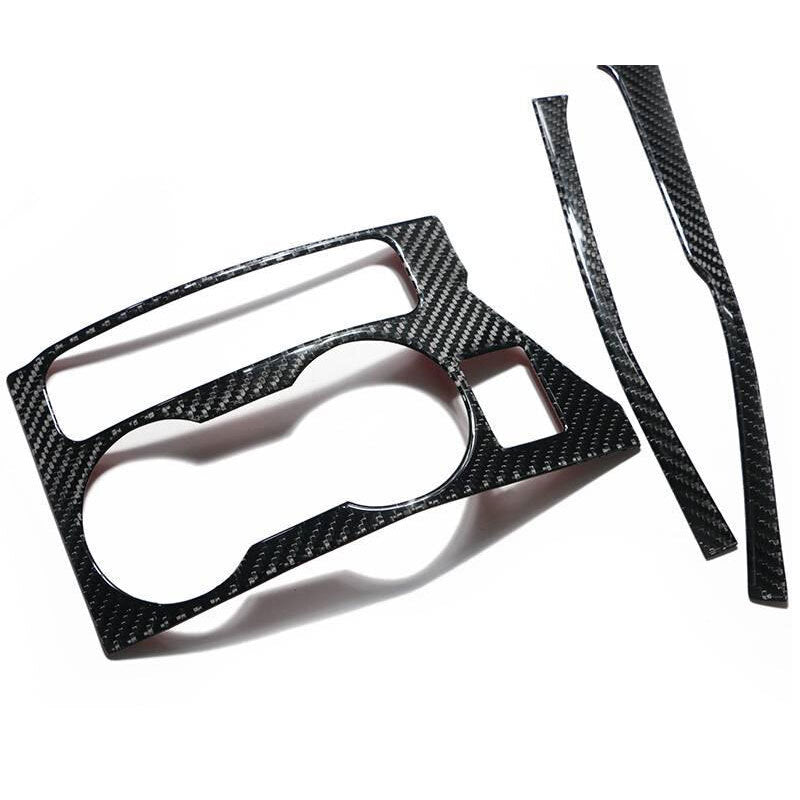 Real Carbon Fiber Central Console Gear Shift Panel for Toyota for Corolla 2014-2019
