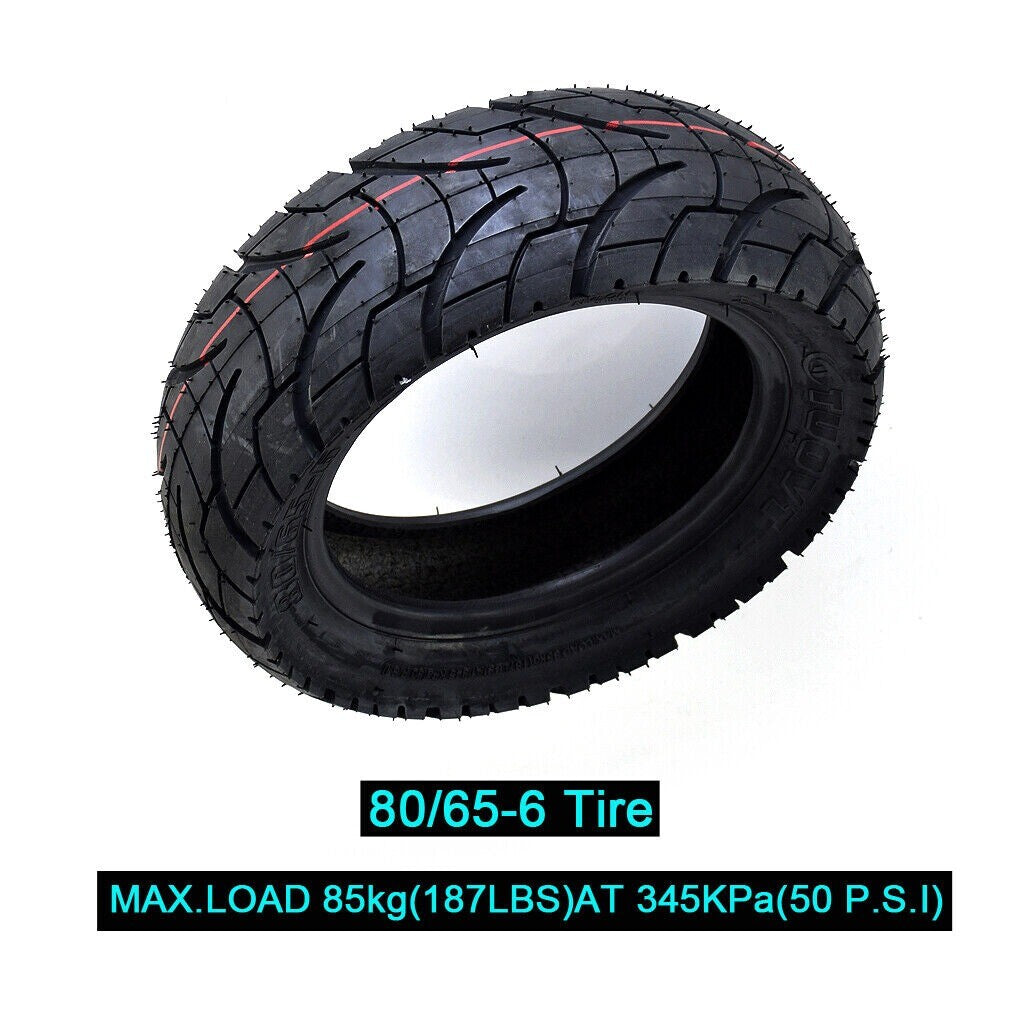 80/65-6Tire 10 Inch Folding Electric Scooter Dualtron KUGOO M4 Thickened Widened