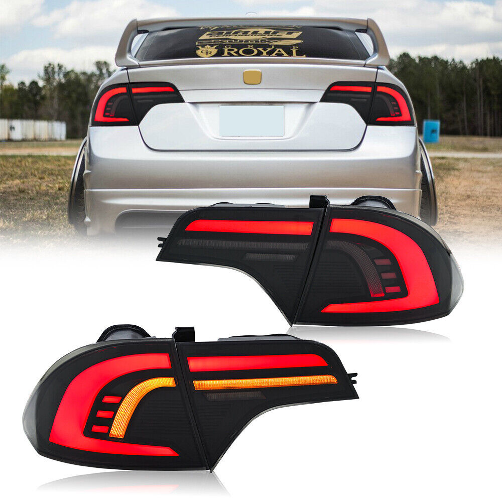 LED taillights, brake lights, rear light sequence, and turn signals are applicable to for Civic sedans from 2006 to 2011.