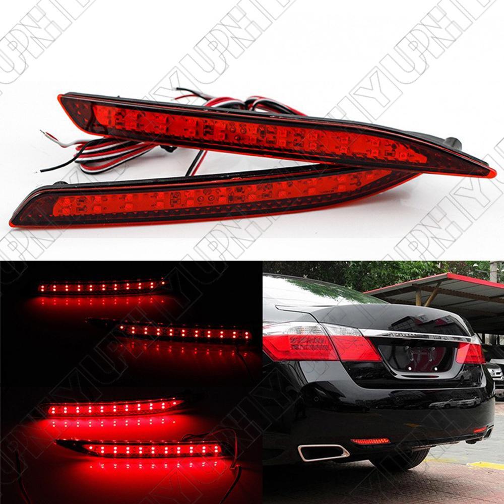 Car Rear Bumper Reflector Light Tail Brake Light for Honda for Accord 9th 2014-2016 Q