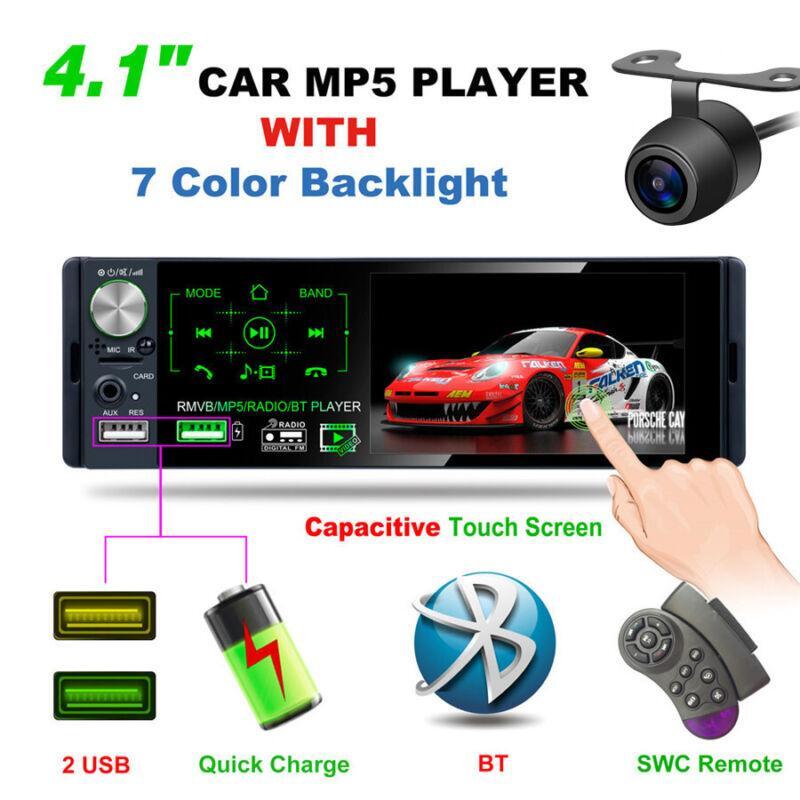 Touchscreen Bluetooth MP5 player, AM/FM radio, RDS+ dynamic track camera, Car 4.1- n
