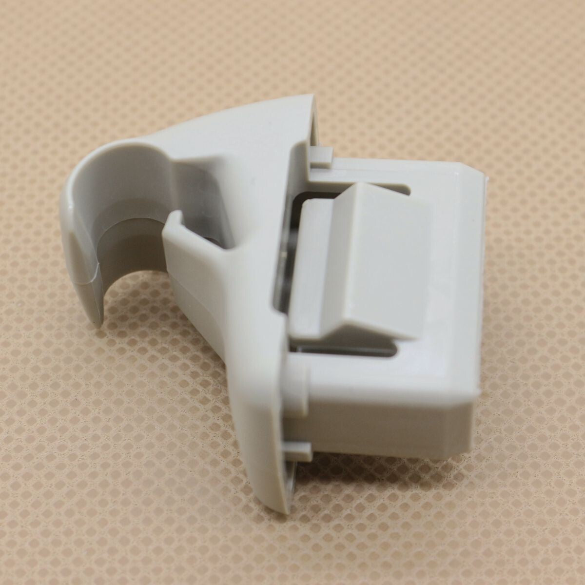 New Beige Sun Visor Clip Holdor Hook for Mitsubishi Outlander, PHEV MR654610