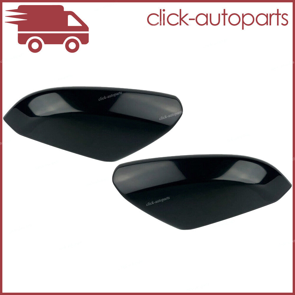 Front LHRH Wing Mirror Cover Fit for Honda for Civic 2016 2017 2018 2019 2020 Black