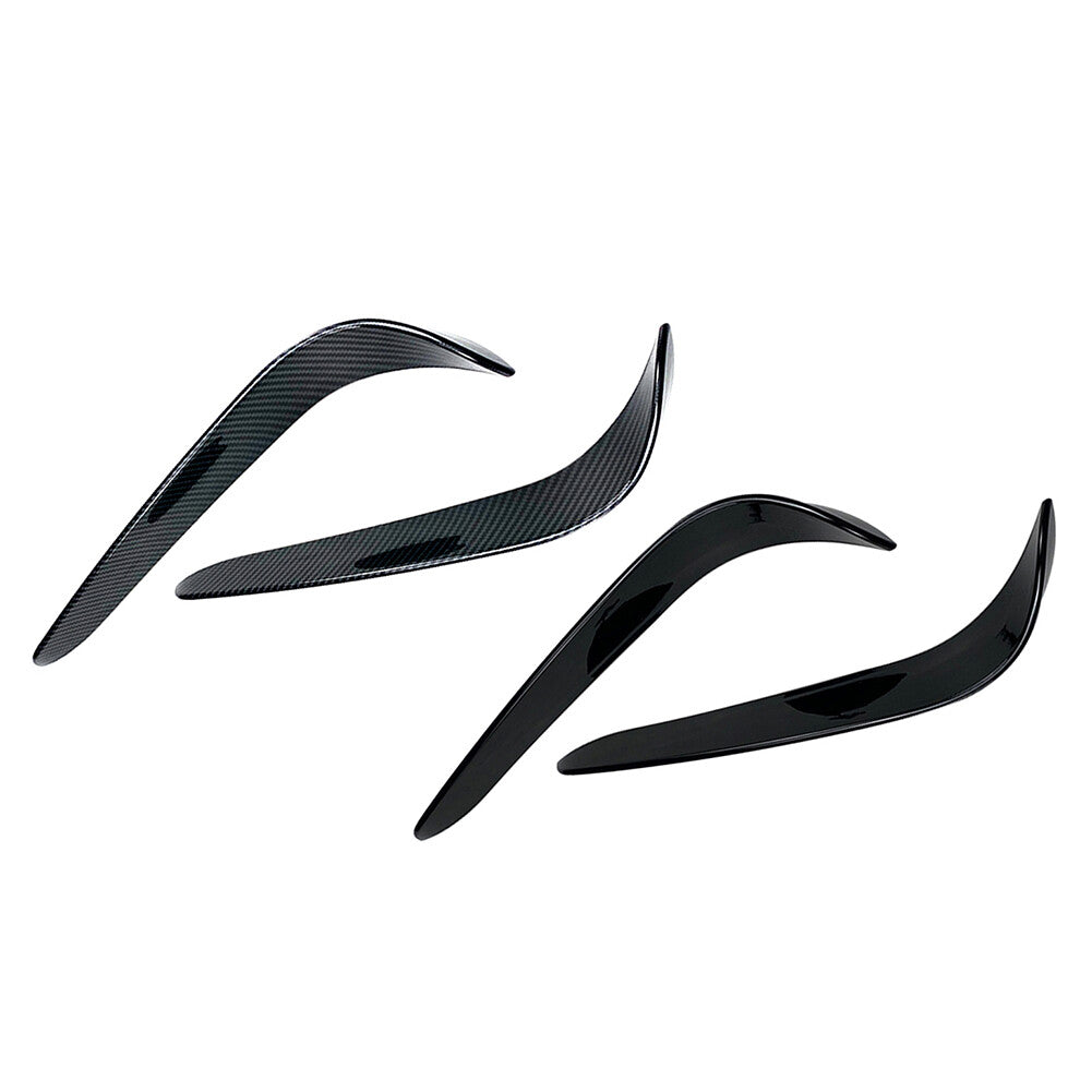 Front Bumper Lip Splitter Spoiler Fit for Mercedes Benz C-Class W205 2015-2018