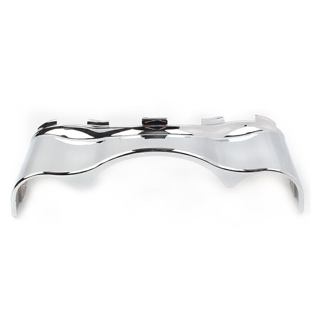 Chrome Front Batwing Lower Trim Skirt Fairing for Harley Touring Street Electra