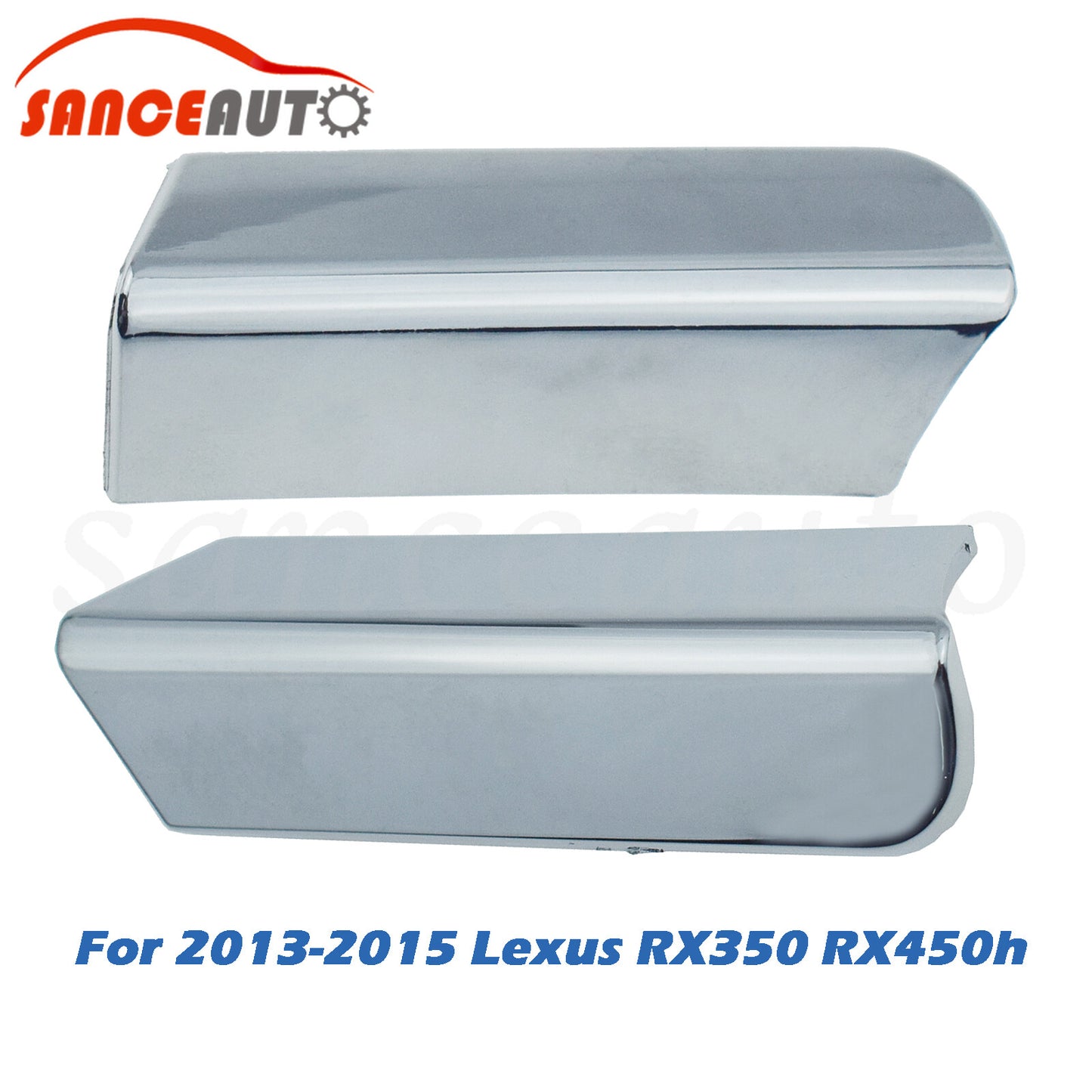Chrome bumper grille with molded trim for passengers. Suitable for Lexus RX350 RX450h 13-15- n
