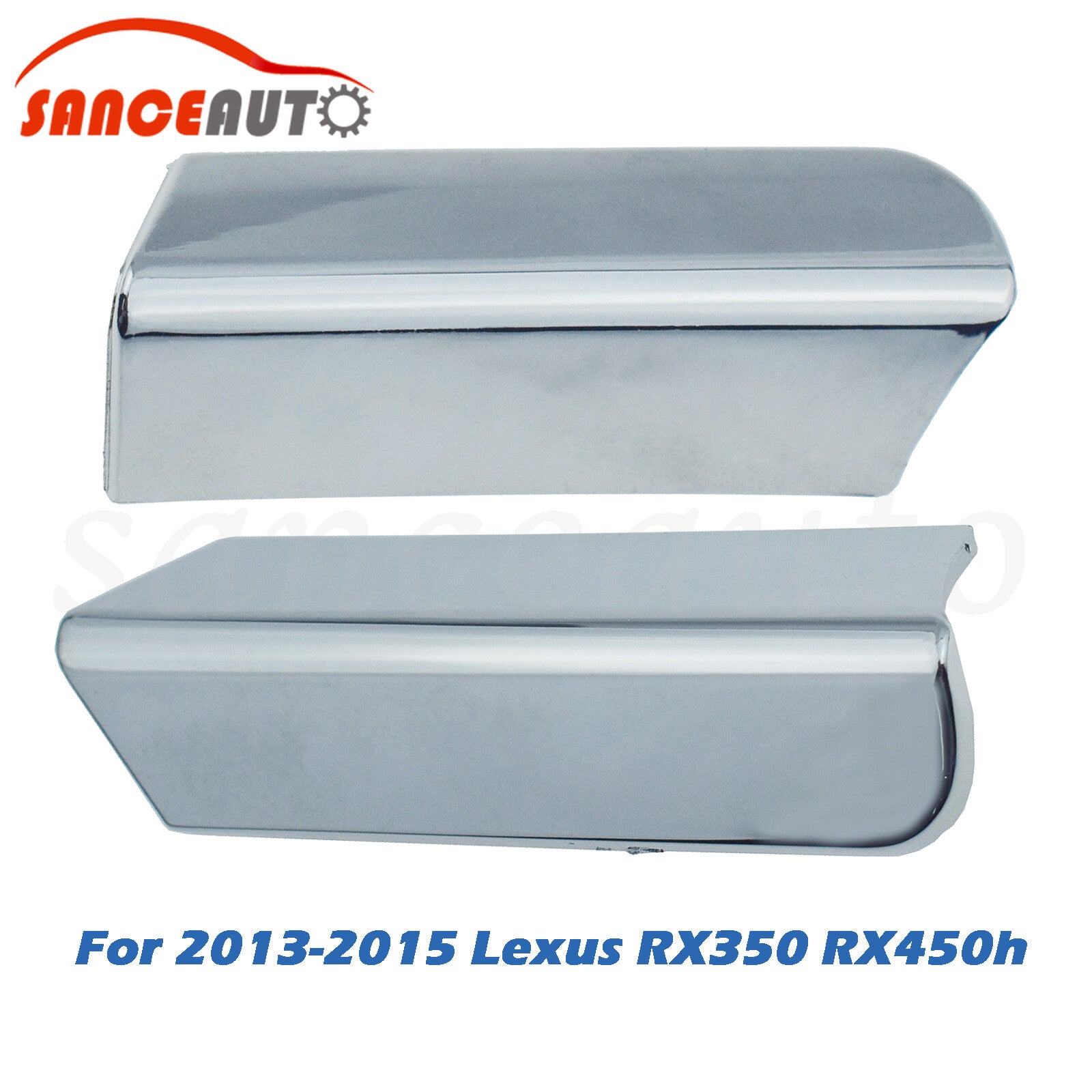 Chrome bumper grille with molded trim for passengers. Suitable for Lexus RX350 RX450h 13-15- n