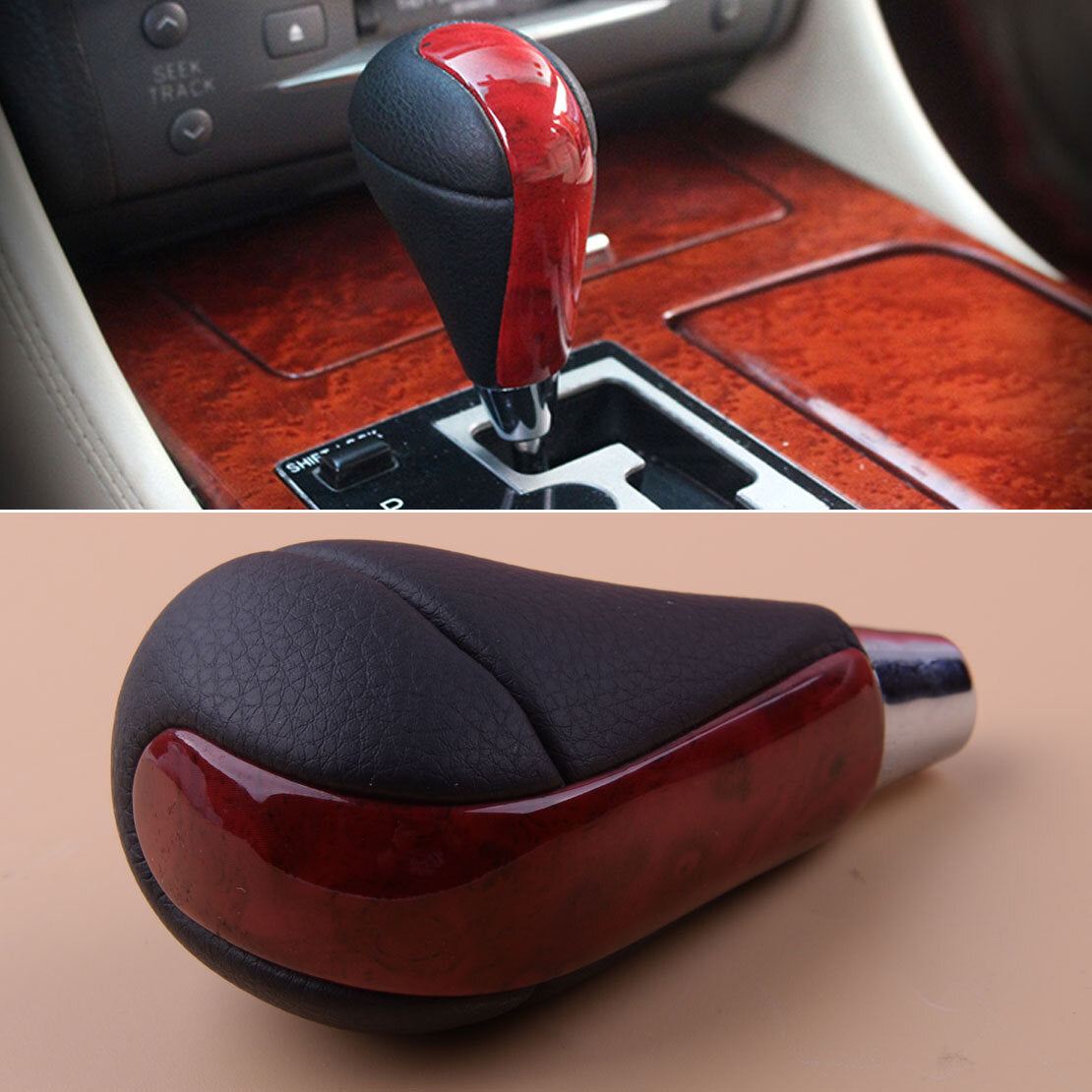 Walnut Wood Gear Shift Knob Fit for for Lexus RX330 RX350 IS300 IS250 GS350 ES300 v