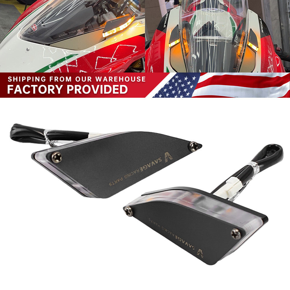 Invisible LED Front Turn Signal Lights for DUCATI for DUCATI Panigale V4/S/R V2 2023 Q