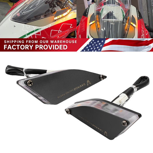 Invisible LED Front Turn Signal Lights for DUCATI for DUCATI Panigale V4/S/R V2 2023 Q