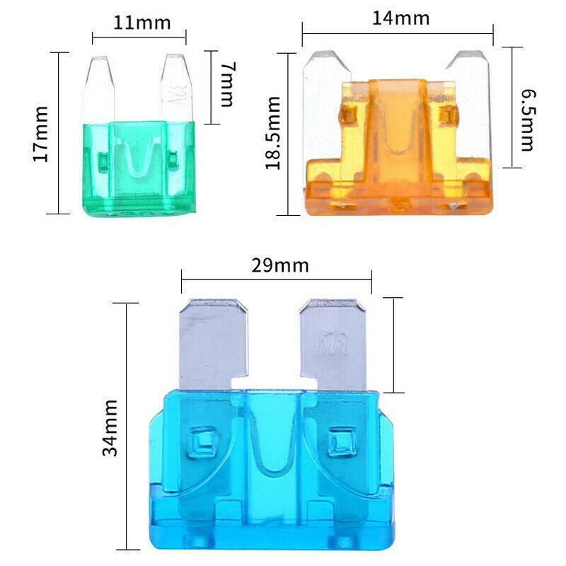 Automotive 32V Blade Fuse Classification Automotive Combination Kit Blade Set 2A-35A Set 272PCS- n