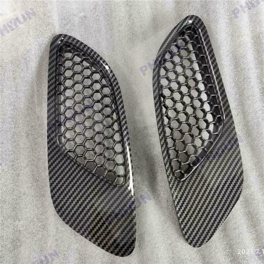 Bonnet carbon fiber vent cover, color M3, suitable for E90, E91, E92, E93. n