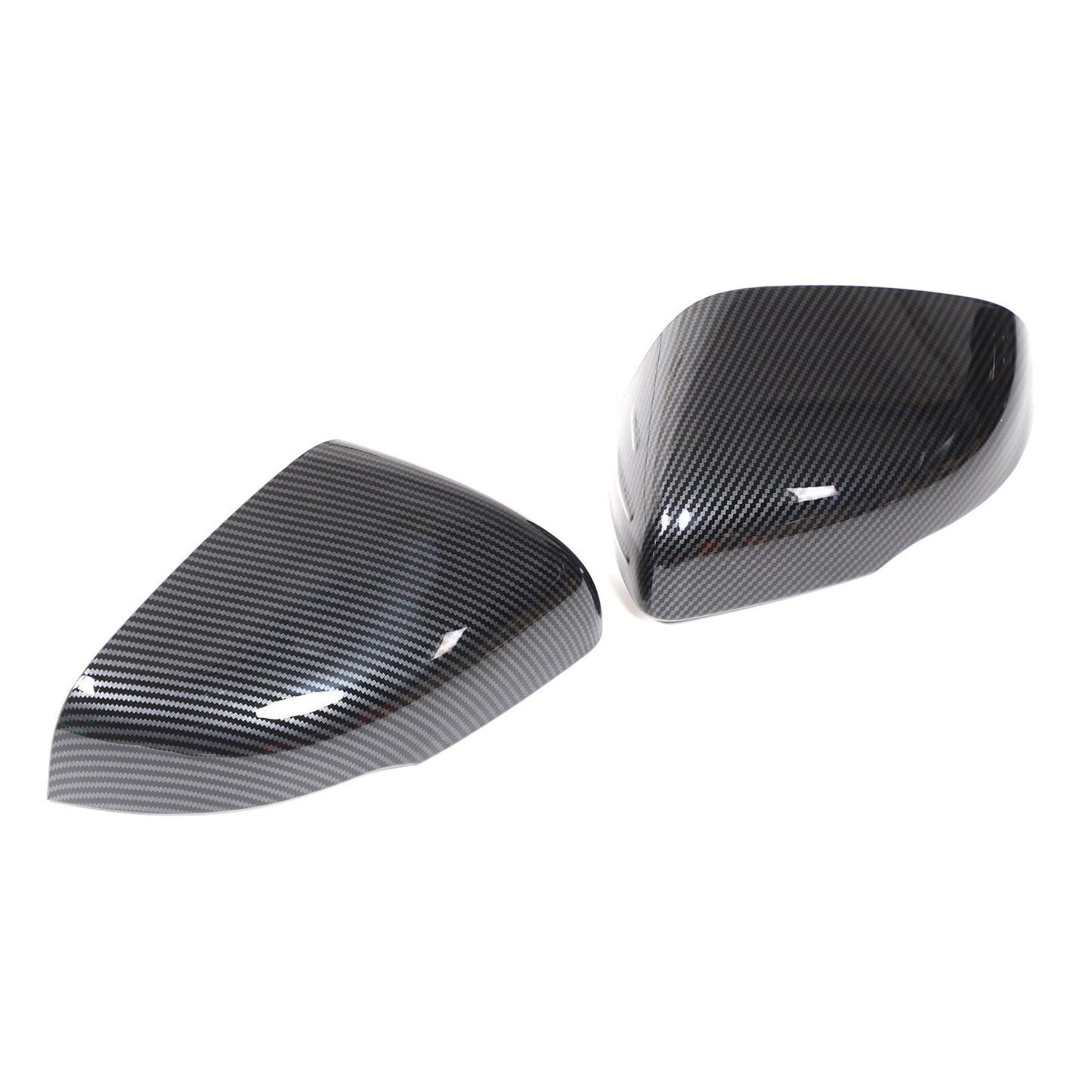 Chrome Carbon ABS Side Mirror Cover Trim for Kia Sorento 2021-2024 n