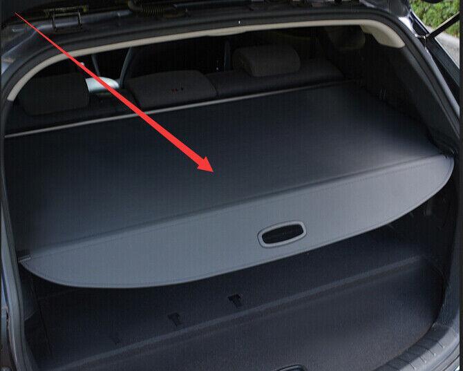for Honda HR-V Vezel 2014-2019 Black Trunk Shade Rear Cargo Cover Shield Trim