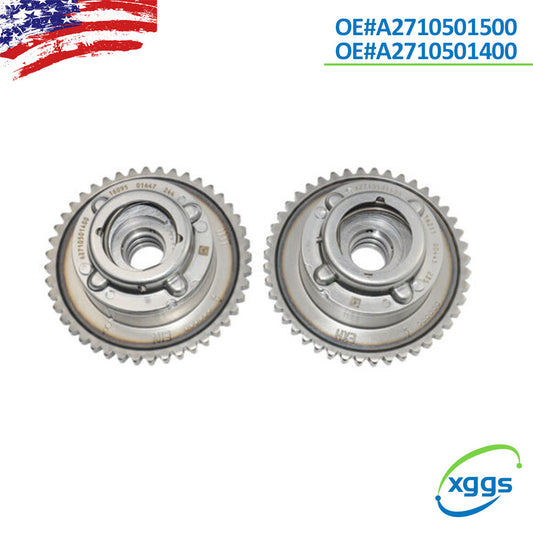 2¡Áfor Mercedes-Benz M271 W204 Camshaft Adjuster Gears Intake Exhaust A2710501400