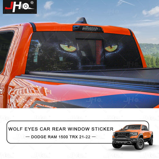 Graphics Rear Window Glass Decorative Sticker for Dodge for RAM 1500 TRX 2021-2024