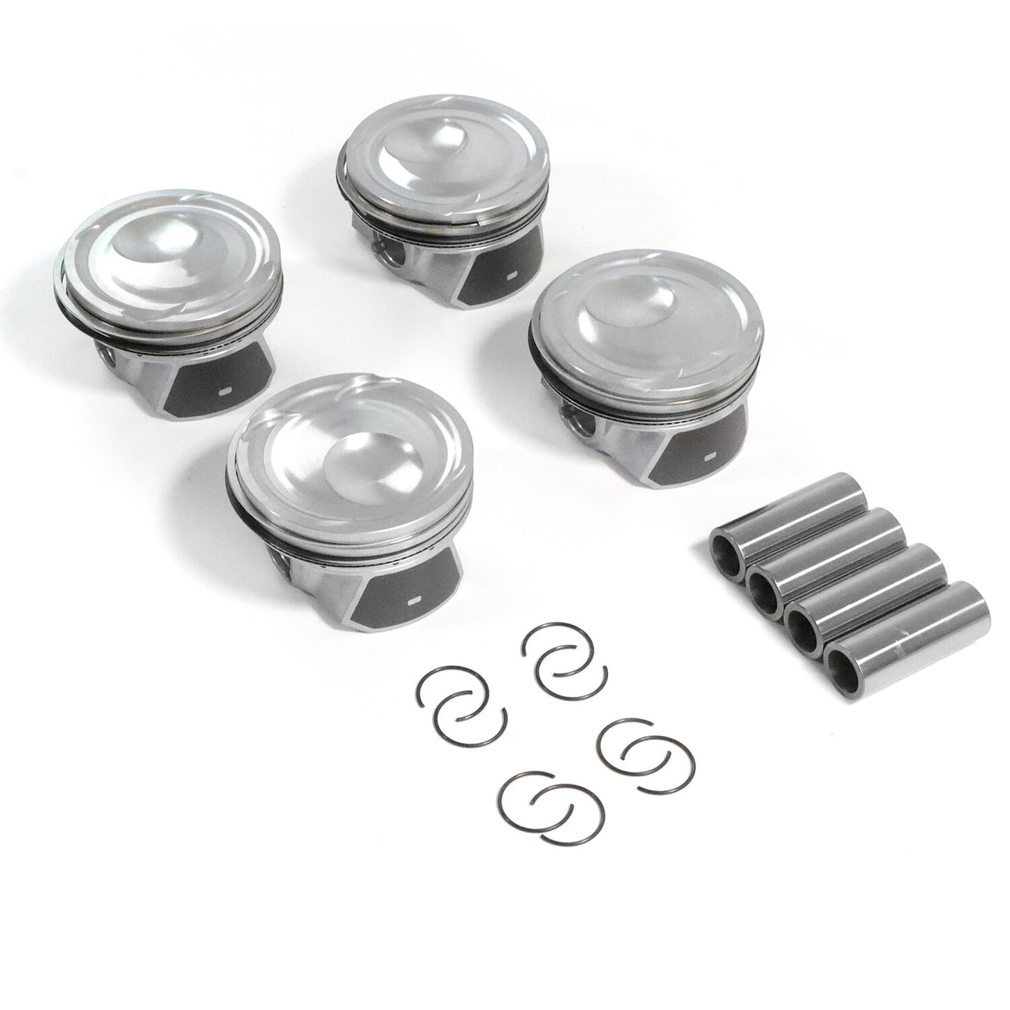 4-Piece Piston and Ring Kit for Focus for Mustang for Lincoln MKC 15-19 2.3L EJ7Z6108E-