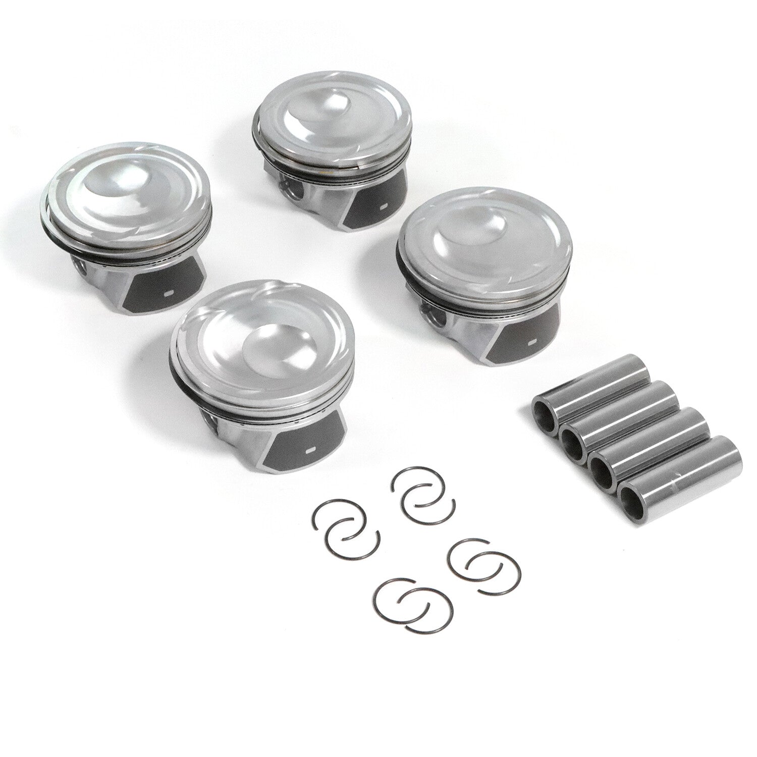 4-Piece Piston and Ring Kit for Focus for Mustang for Lincoln MKC 15-19 2.3L EJ7Z6108E-