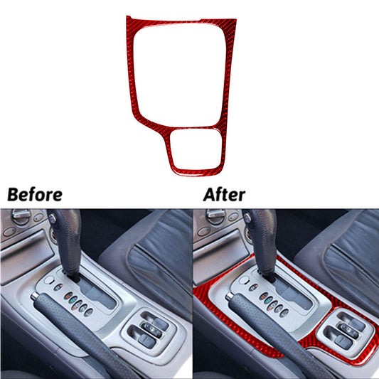 Carbon Fiber Rearview Mirror Control Panel Trim For Highlander 2008-2013 v