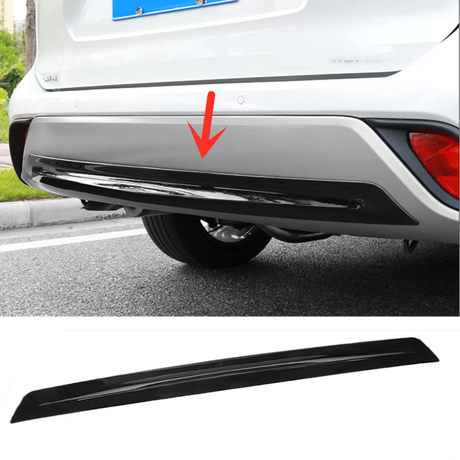 For Toyot@a 2020-2023 Highlander Black Rear Bumper Lower Protector Cover Trim n