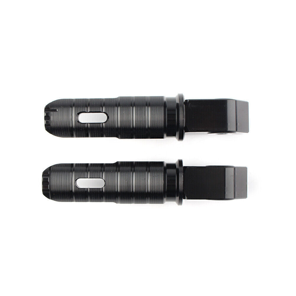 2x Passenger Footpegs Footrests for Honda CBR929 CBR900 CB125R 250R 300R Black