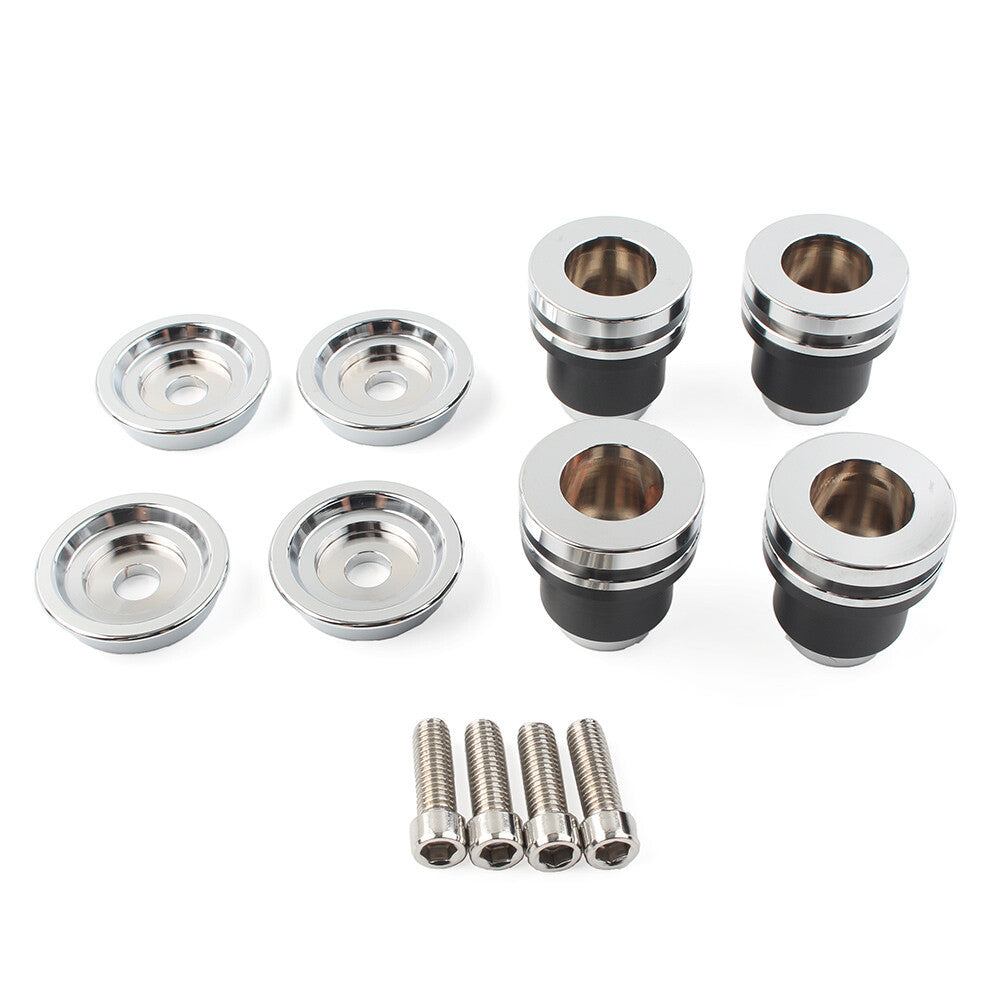 Quick Release Sissy Bar Passenger Mounting Spools Kit For Indian Scout 2015-2018