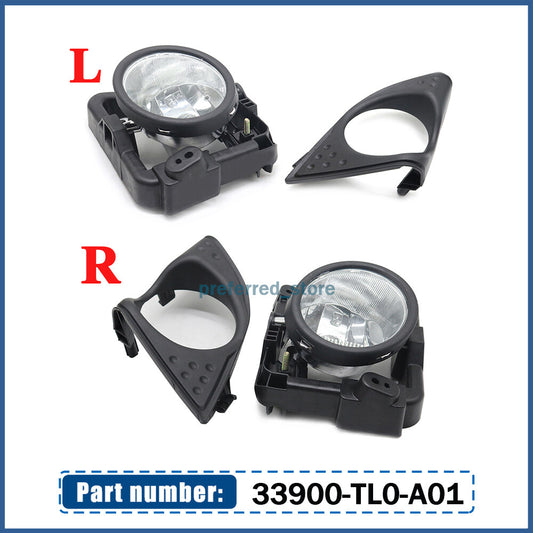 Driver's bumper fog light and right side applicable to for Acura TSX 33900-TL0-A01- v