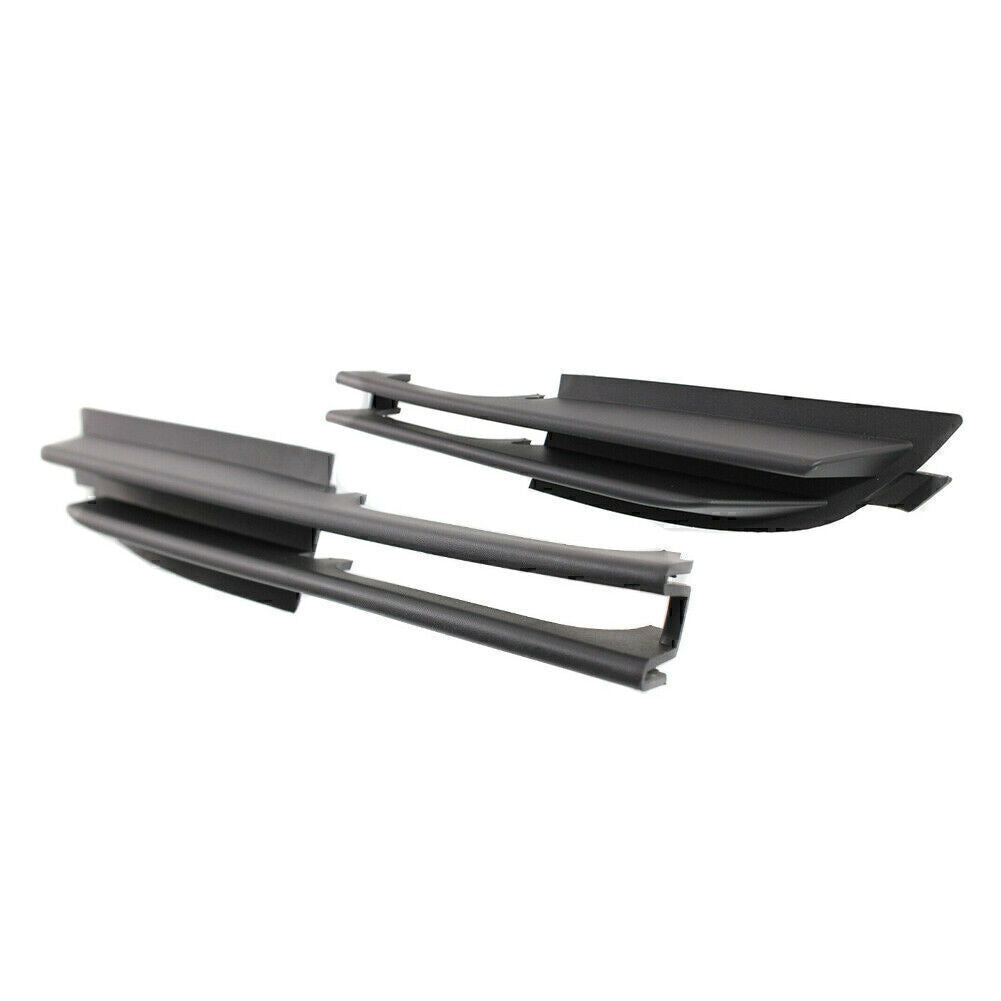 Bumper Grille Set LH  RH Black Fit 2001-2006 2002 for BMW 325i 1999-2000 323i Sedan