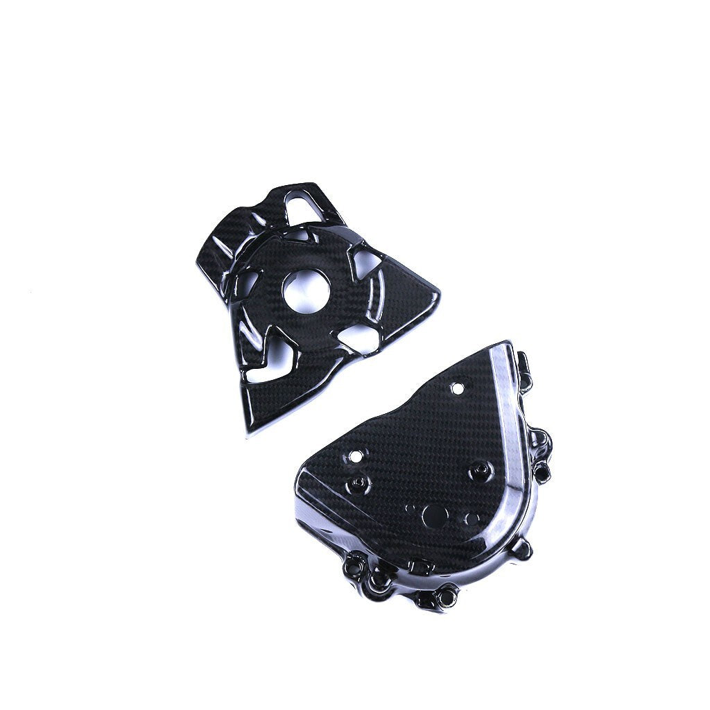 2014-2020 Real Carbon Fiber for Kawasaki Z1000 Sprocket Cover Side Fairing Twill