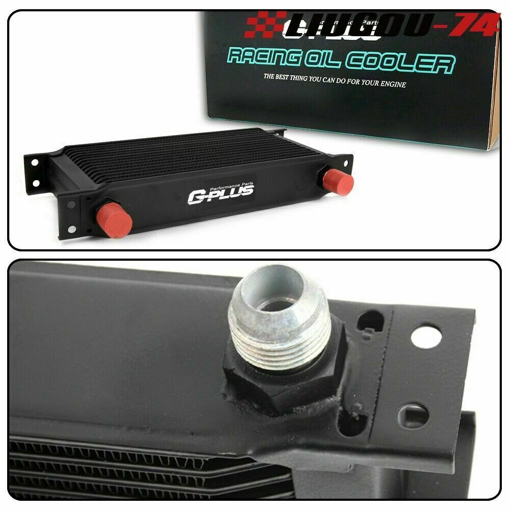 19-line AN10 Universal Performance Aluminum Alloy Engine Oil Cooler Filter Adapter Kit Q