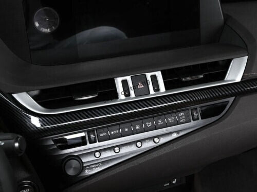 for Lexus ES250 300h 350 2019-2023 Matte Silver Central Console Air Outlet Vent