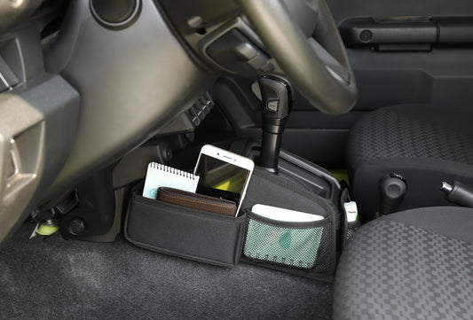 Gear Shift Storage Bag + Phone Water Cup Holder for Suzuki for Jimny 2019-2022