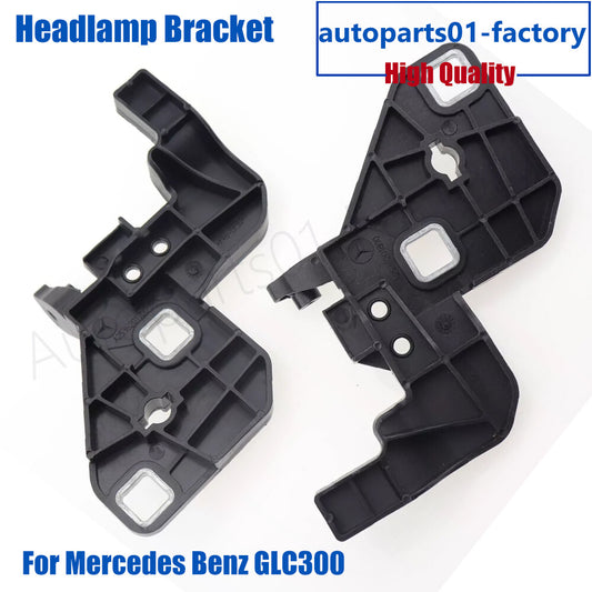 1Pair Radiator Support Headlamp Bracket RightLeft Fit for Benz GLC43 AMG GLC300