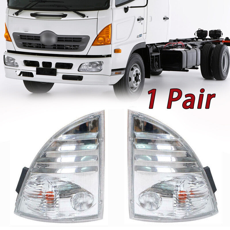 2Pcs front Corner Lamp for Hino 500 Ranger Truck Fc Fd Gd Fe Ft Fx Gt Gx Fl Gk