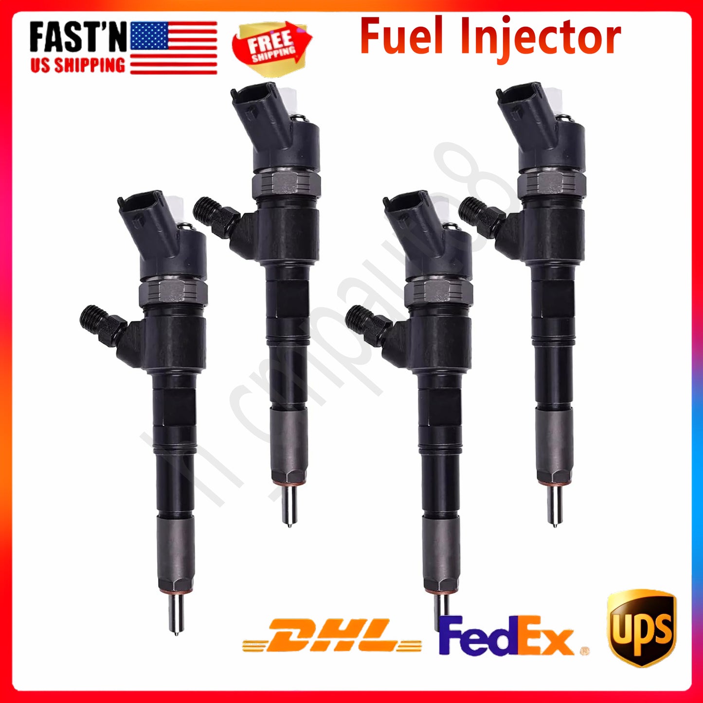 4PCS Fuel Injector 04123831 0445110558 fits for Deutz Engine TCD3.6 L4