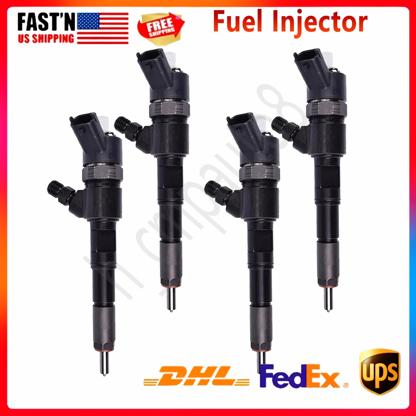 4PCS Fuel Injector 04123831 0445110558 fits for Deutz Engine TCD3.6 L4