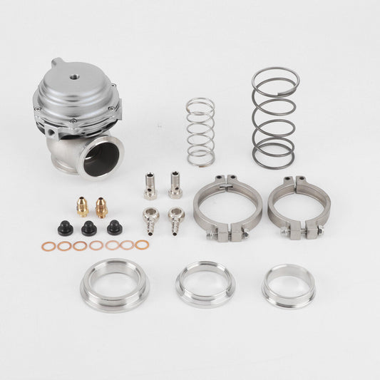 For Tial 44mm External Wastegate MVR V-Band Flange Turbo Water Cooled Silver