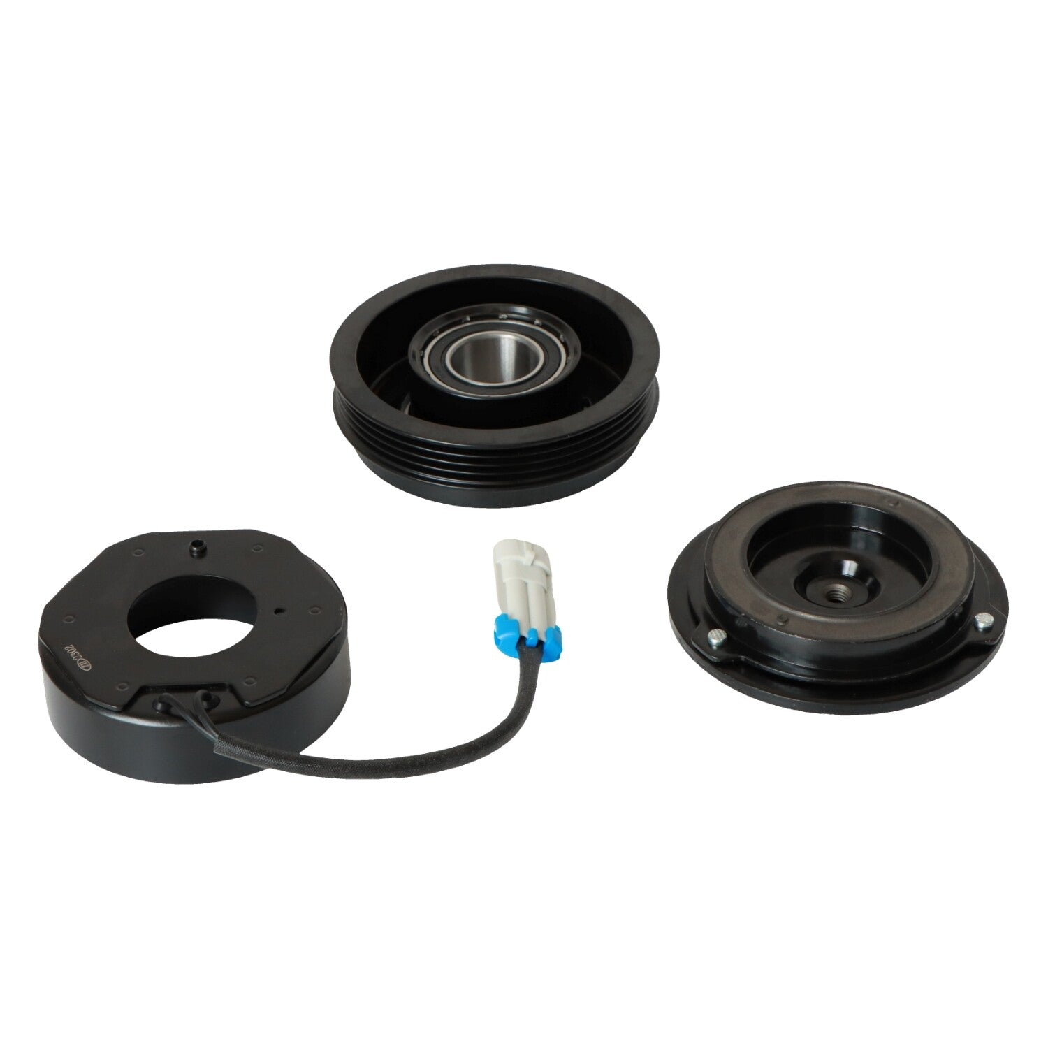 AC Compressor Clutch Kit Fits: 2000 - 2013 for CHEVROLET SILVERADO PULLEY COIL 1805