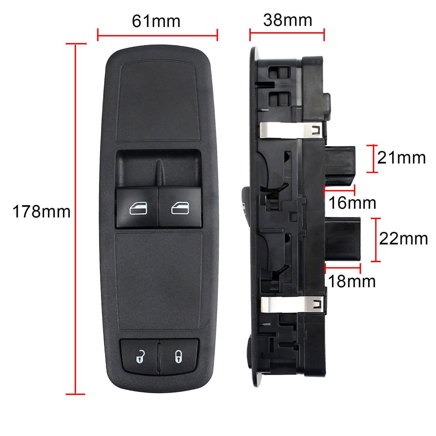 for Chrysler TownCountry for Dodge Grand Caravan LHD Power Window Switch