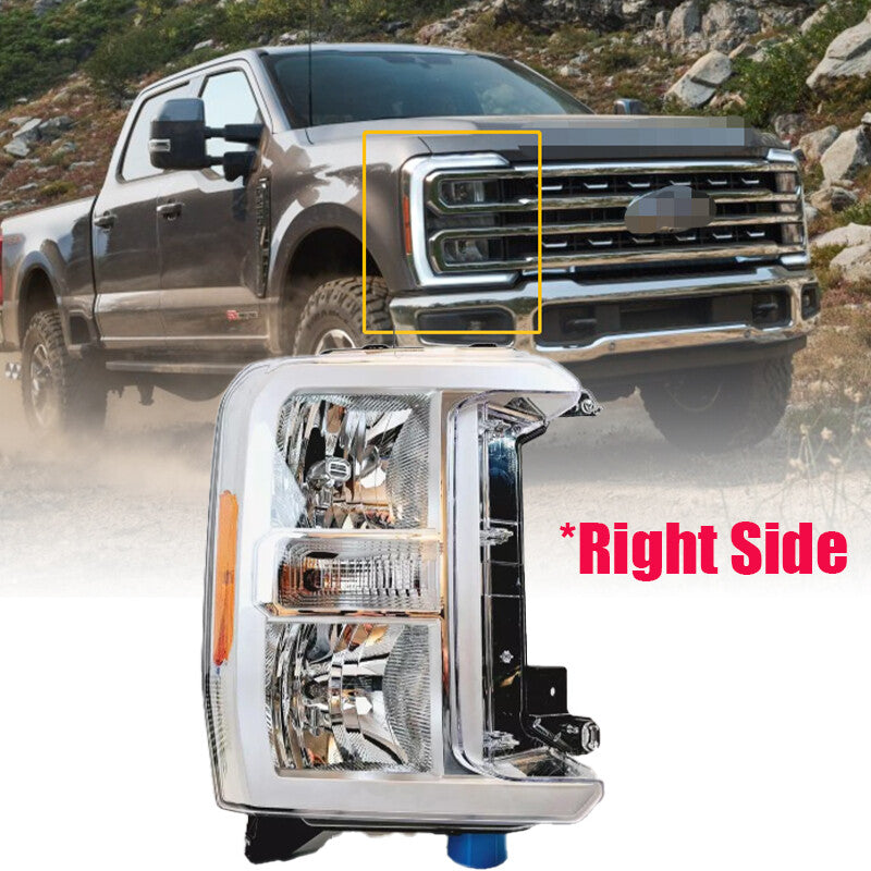 PASSENGER SIDE For 2023 2024 F250SD F350SD F450SD F550SD RH HEADLIGHT PC3Z13008H n
