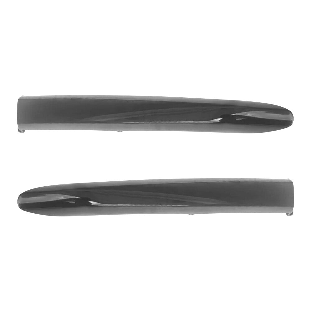 2Pcs For 2017-2020 F-Pace Side Bumper Fog Light Cover Front Left+Right Unpainted