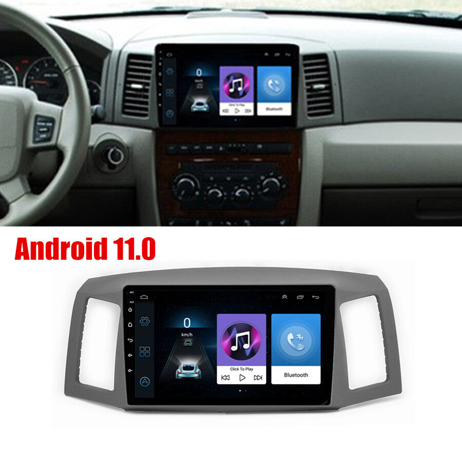 10.1 Android 11 Stereo Radio GPS Wifi Player for Jeep for Grand Cherokee 2004-2007